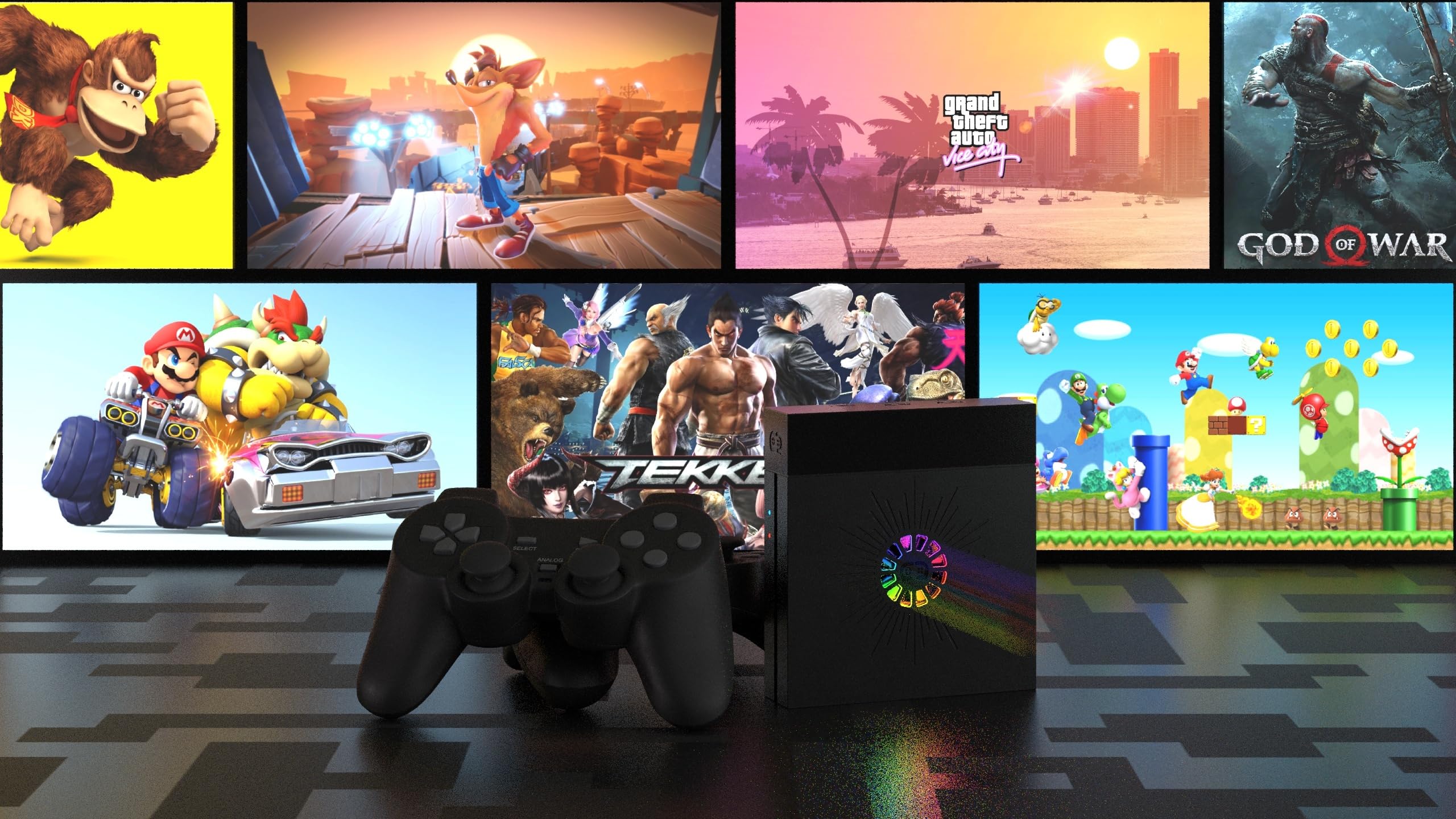 Premium Gaming Console Pro - 4K Ultra HD, High Performance, 1TB Storage - Perfect for Home Entertainment & Online Multiplayer Gaming