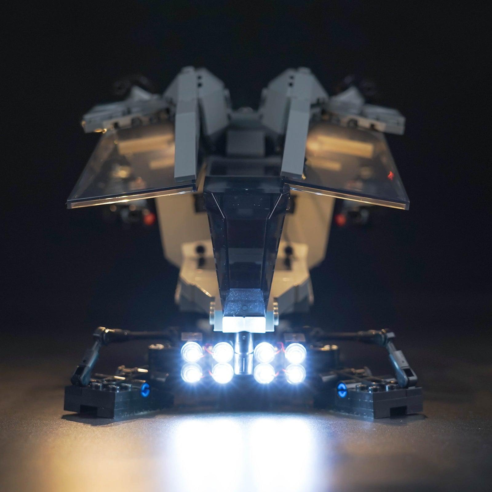 LEGO Icons Dune Atreides Royal Ornithopter 10327 Light Kit - LED Lighting Set for LEGO Building Models - Perfect for Display & Nighttime Showcase