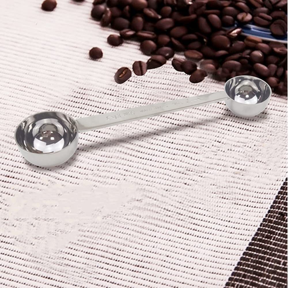 Premium Stainless Steel Measuring Spoons - 1 Tbsp (15ml) & 2 Tbsp (30ml) for Coffee, Tea, Baking, Cooking | Accurate Kitchen Tools for Powder, Herbs, Spices | Dishwasher Safe (Set of 2)