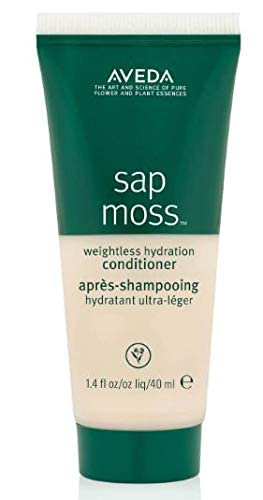 Aveda Sap Moss Weightless Hydration Conditioner 1.4 fl oz (40ml) - Lightweight Moisturizing Hair Treatment for Dry & Damaged Hair - Perfect for Daily Use & Travel Size