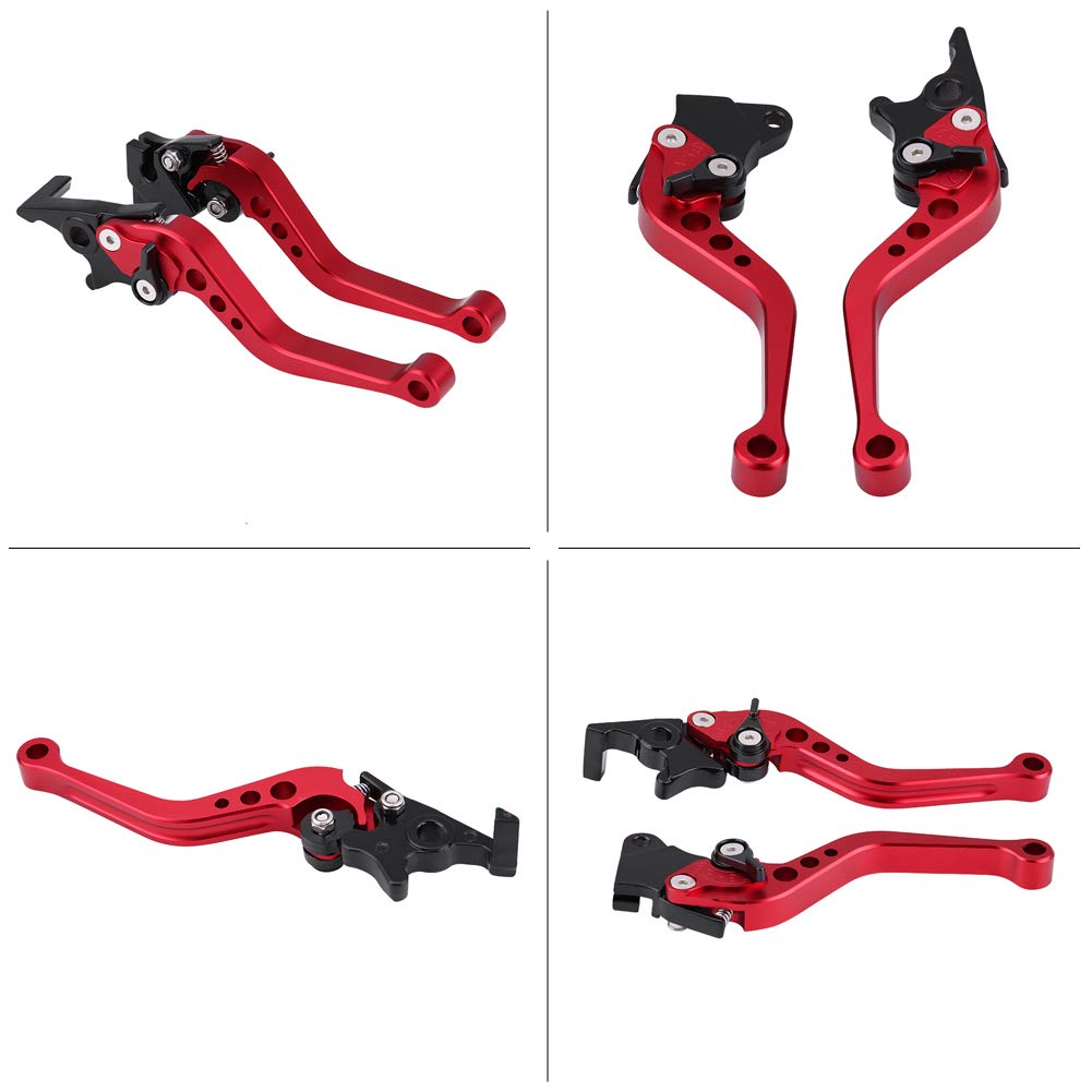 Acouto CNC Aluminum Motorcycle Brake & Clutch Lever 22mm (7/8