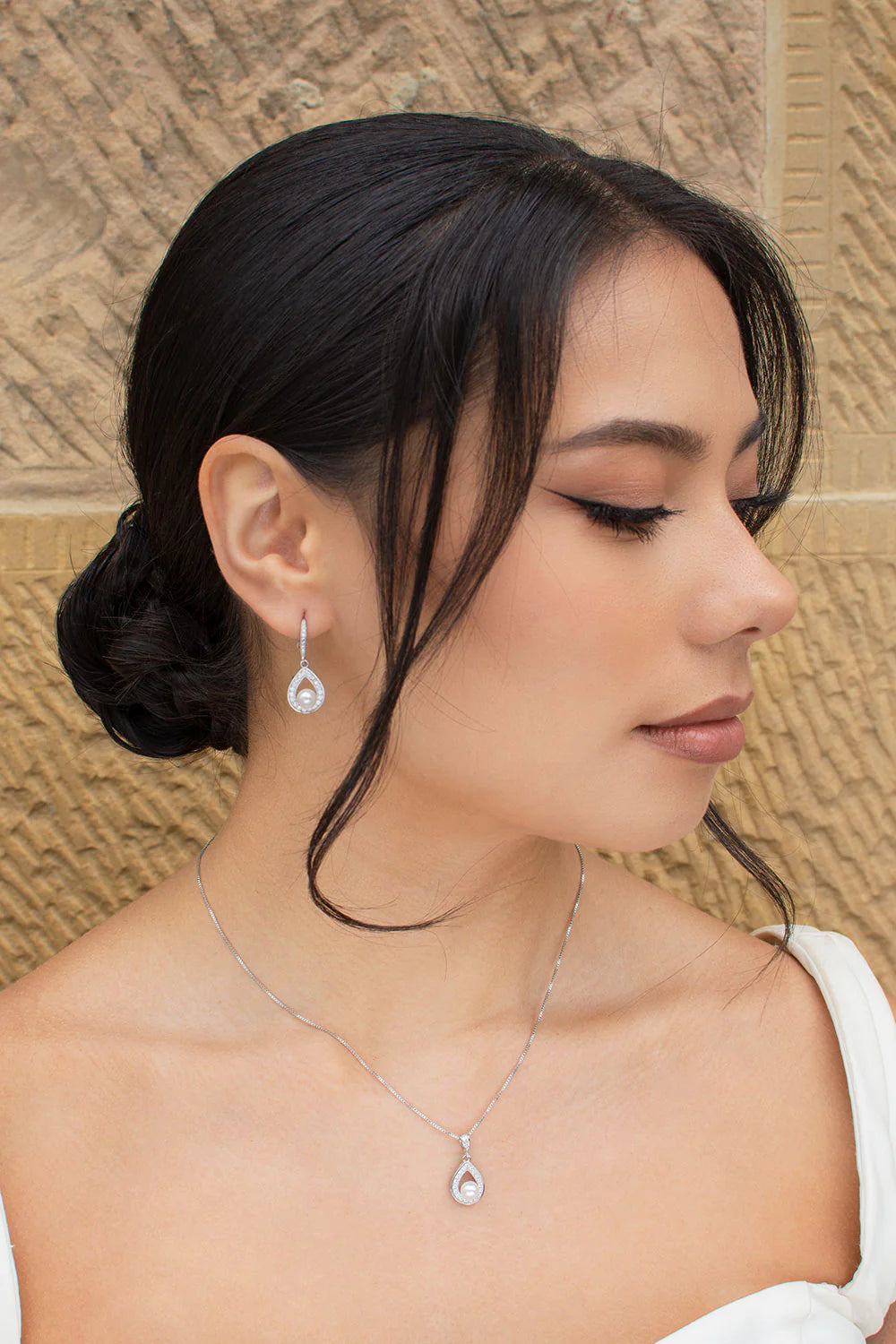 Lucy Necklace and Earrings Set - Elegant Jewelry for Women | Perfect for Parties, Weddings & Everyday Wear