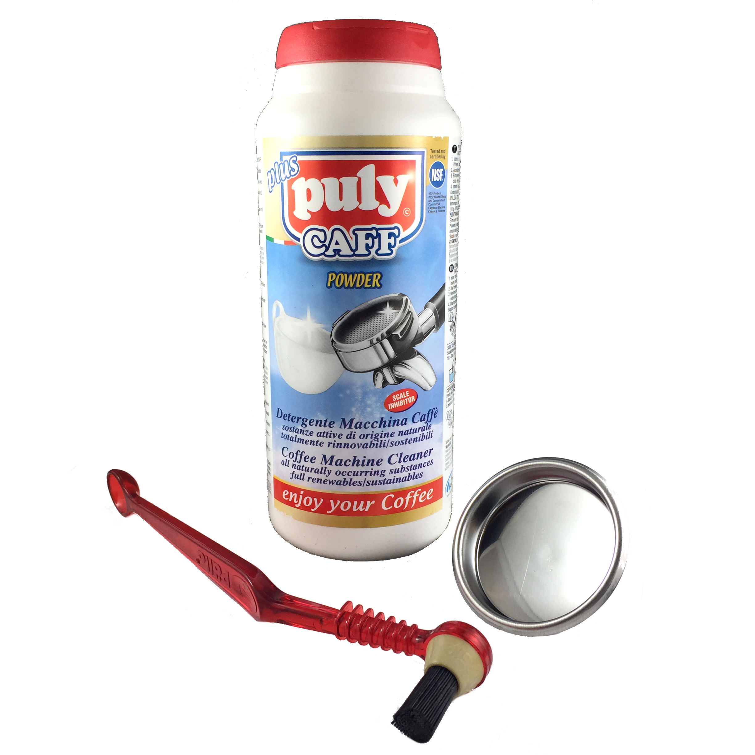Commercial Back Flush Cleaning Kit for Espresso Machines - Professional Coffee Equipment Maintenance & Descaling Solution - Perfect for Baristas & Coffee Shops