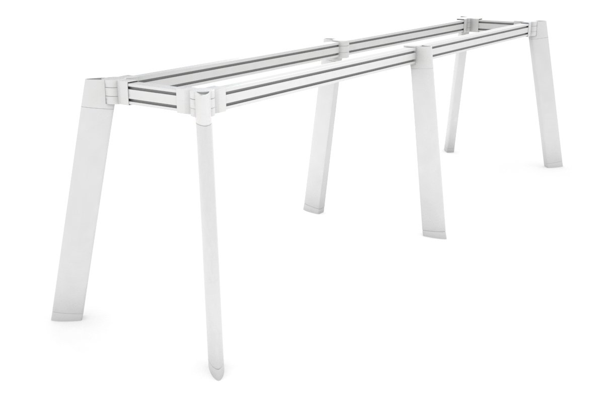 White Rectangle Switch Dry Bar Table Frame - Sturdy & Modern Bar Table for Home, Office, or Commercial Use - Perfect for Dining, Entertaining, or Workspace Setup