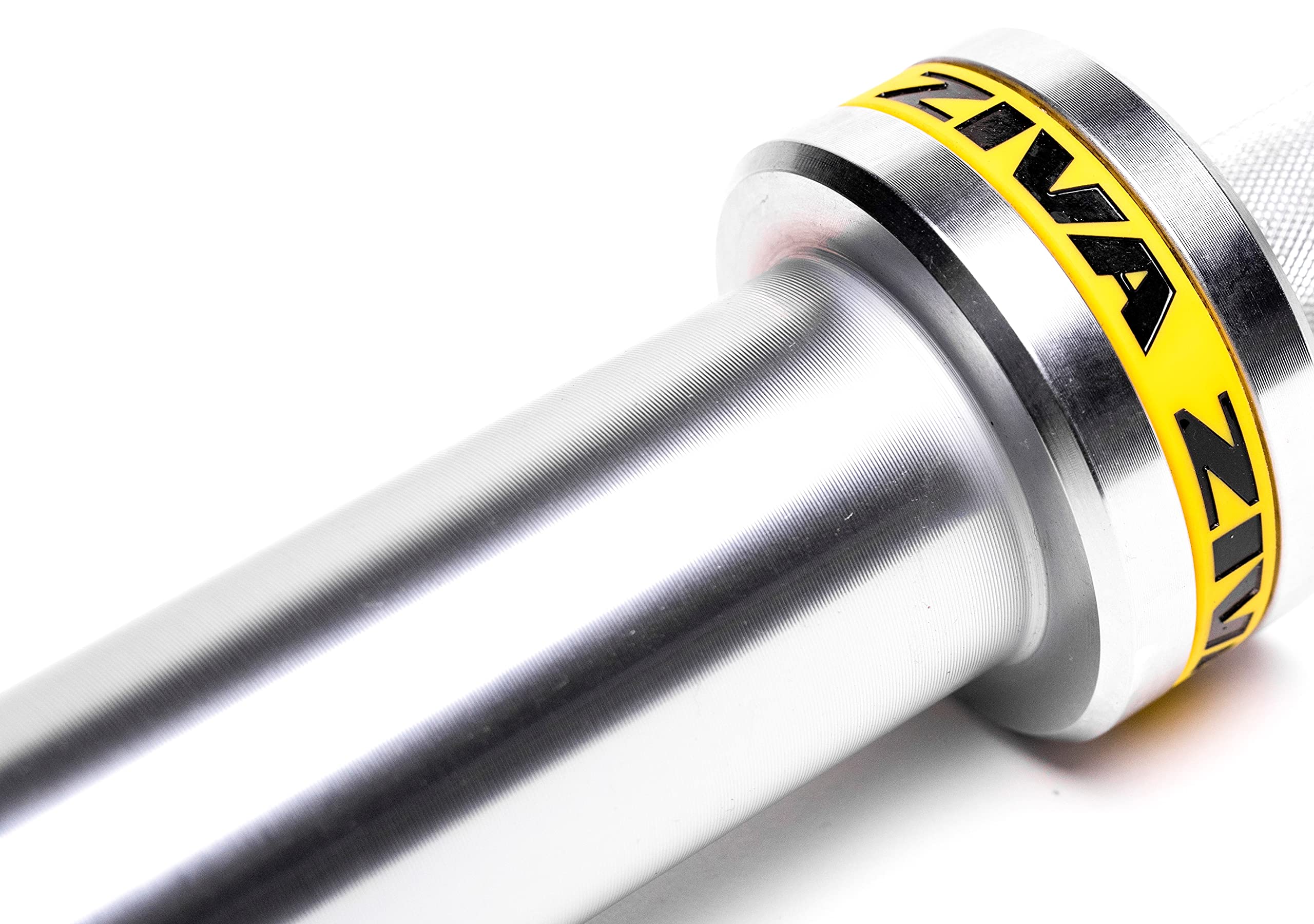 ZIVA Performance 5-Foot Olympic Barbell - Premium Olympic Weight Lifting Bar for Powerlifting & CrossFit - Fits 2