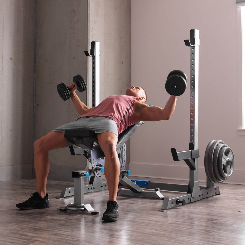 ProForm Carbon Strength Olympic Weight Bench – Heavy Duty Adjustable Workout Bench for Home Gym Strength Training | Perfect for Weightlifting, Bodybuilding & Fitness Enthusiasts