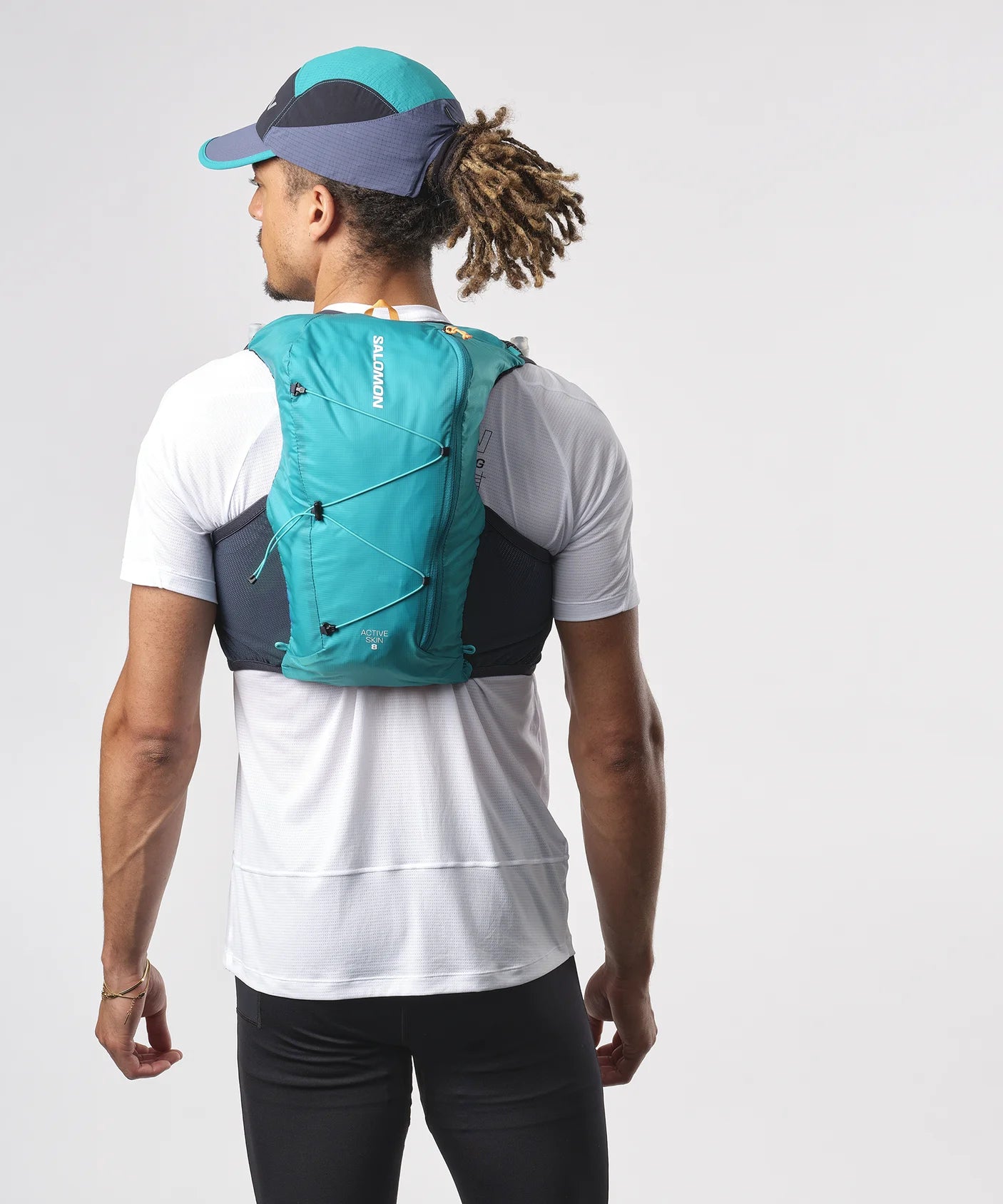 Active Skin 8 Running Hydration Vest with Included Water Flasks - Perfect for Trail Running, Hiking & Outdoor Adventures