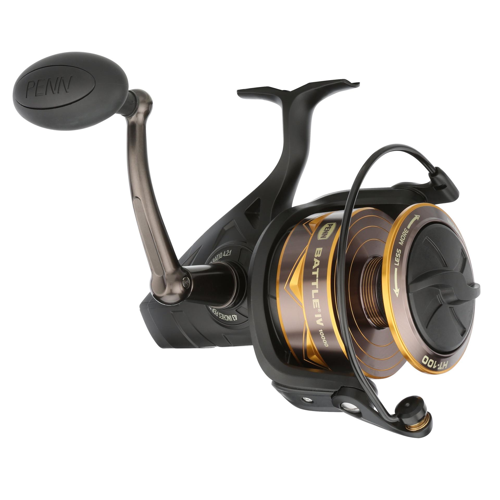 Battle® IV Spinning Reel - High Performance Saltwater Fishing Reel for Surf, Pier & Offshore Angling | Smooth Drag System & Durable Construction