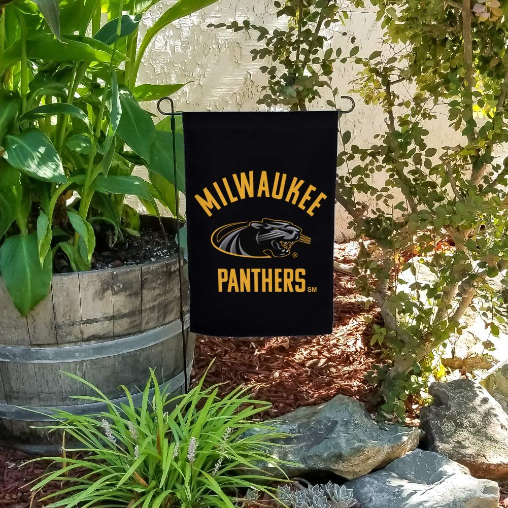 University of Wisconsin Milwaukee Official Panthers Garden Flag - College Team Spirit Outdoor Decor for Yard, Lawn & Tailgating Parties
