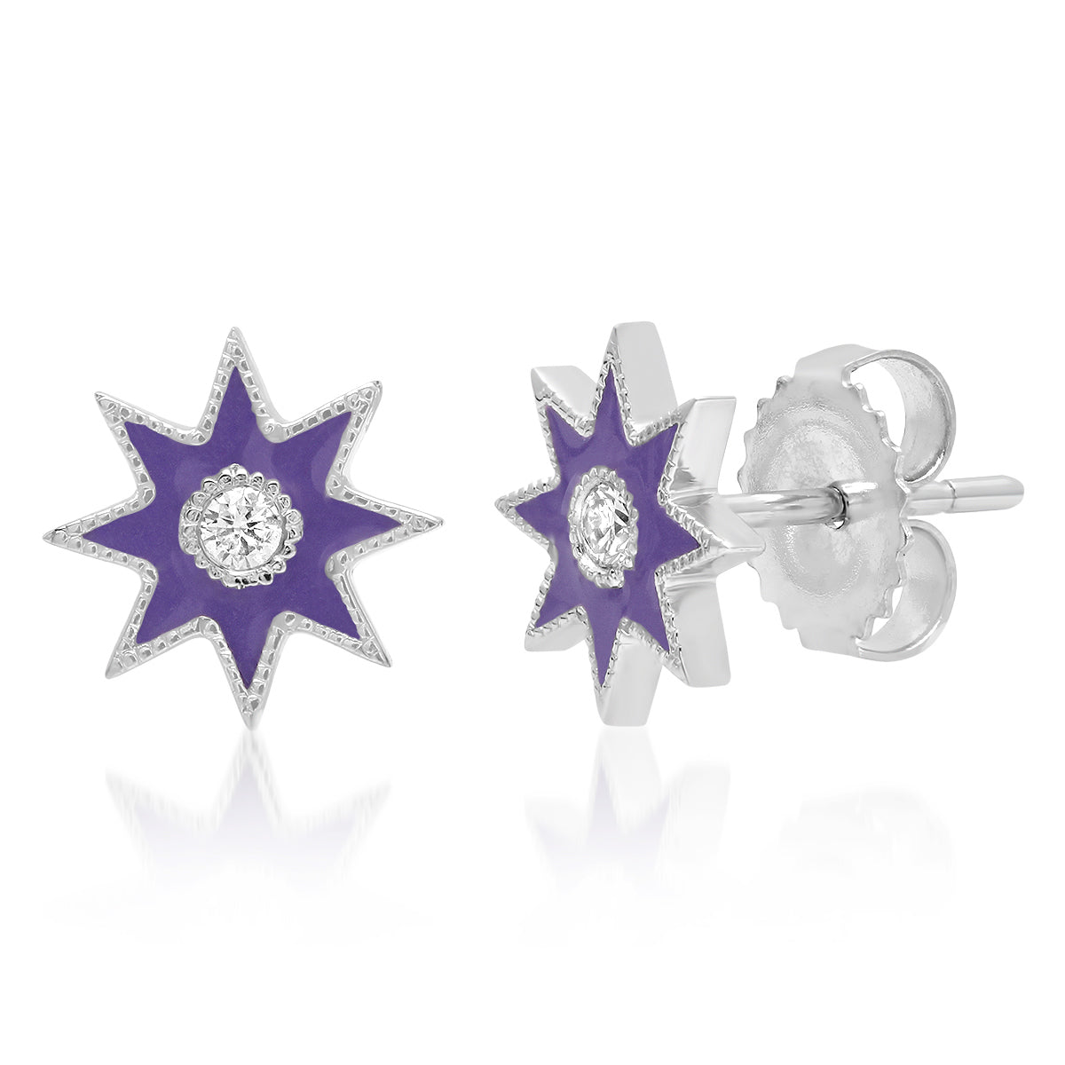 Twinkle Star Stud Earrings for Women - Sparkling Cubic Zirconia Earrings for Daily Wear & Special Occasions | Perfect Gift for Birthday, Anniversary & Valentine's Day