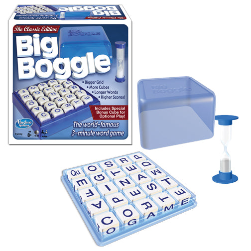 Big Boggle® Classic Word Search Game - Fun Family Board Game for Kids & Adults - Perfect for Parties, Travel & Educational Play