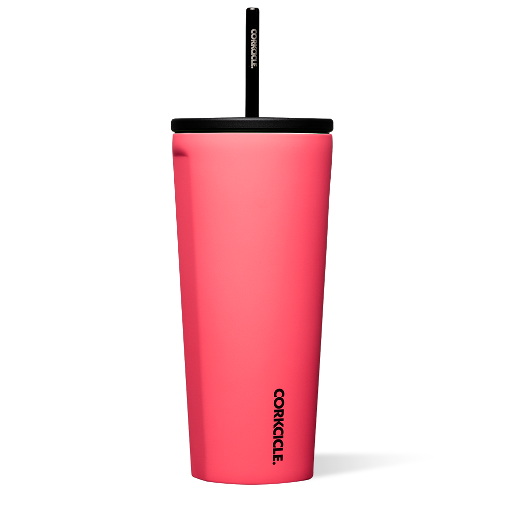 Insulated Stainless Steel Cold Cup - Double Wall Vacuum Insulated Tumbler for Iced Coffee, Tea & Cold Drinks - Keeps Beverages Cold for Hours - Perfect for Office, Travel & Outdoor Activities