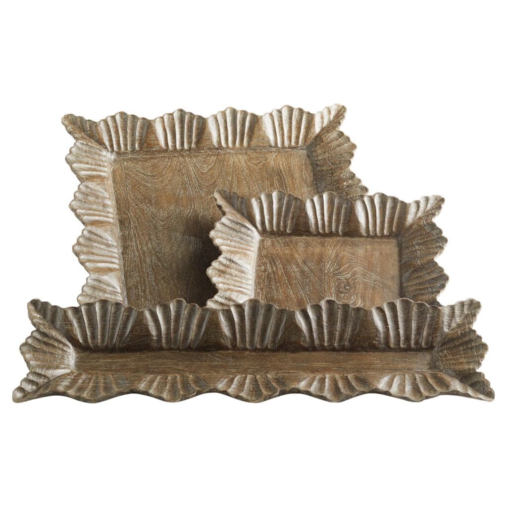 Cyan Design 11536 Lorenza Large Brown Decorative Serving Tray - Perfect for Dining, Entertaining, and Home Decor