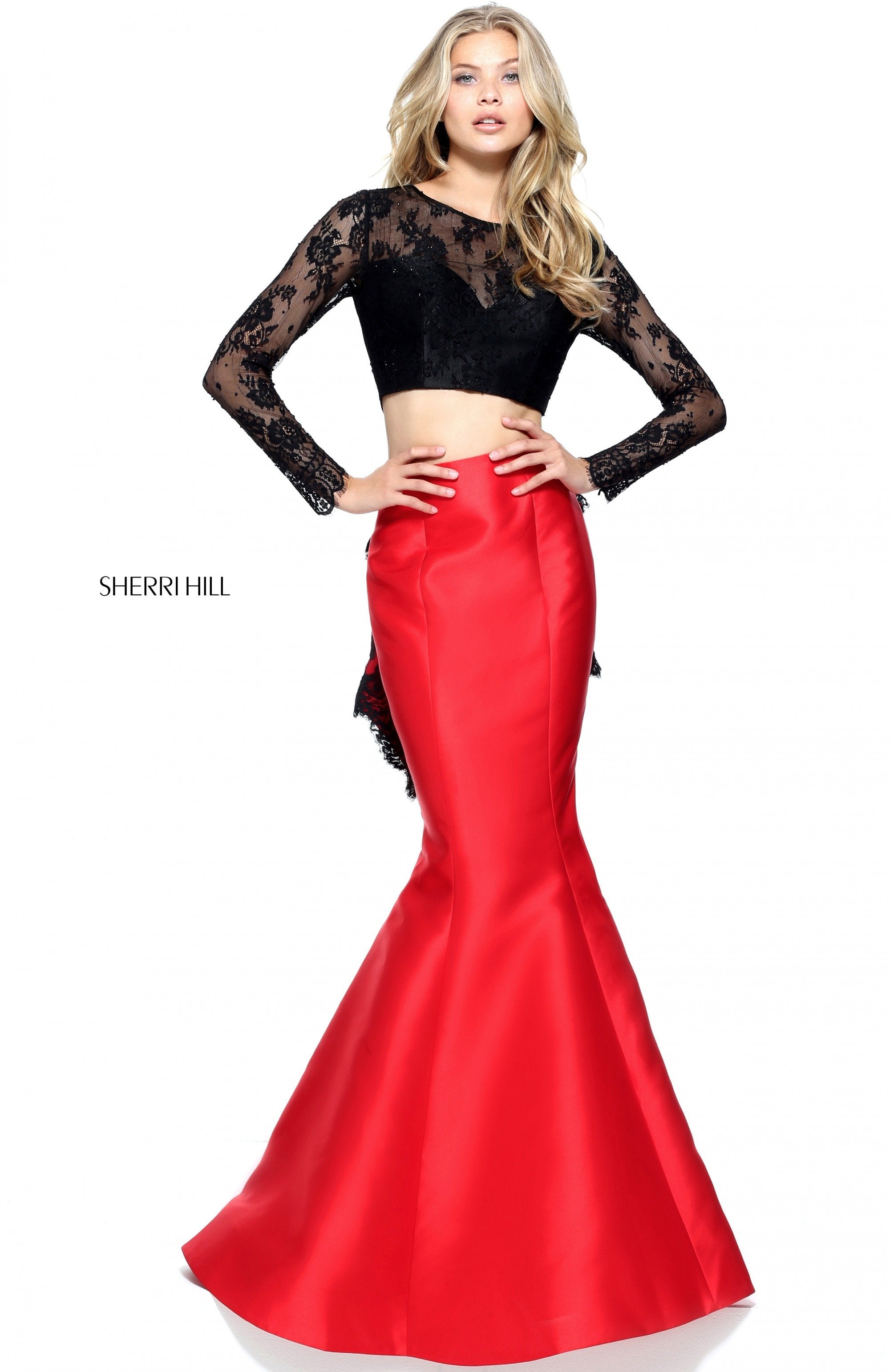 black/red