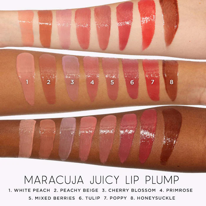 Tarte Maracuja Juicy Lip Plumper - Volumizing Lip Gloss for Fuller Lips | Vegan & Cruelty-Free | Perfect for Day & Night Wear