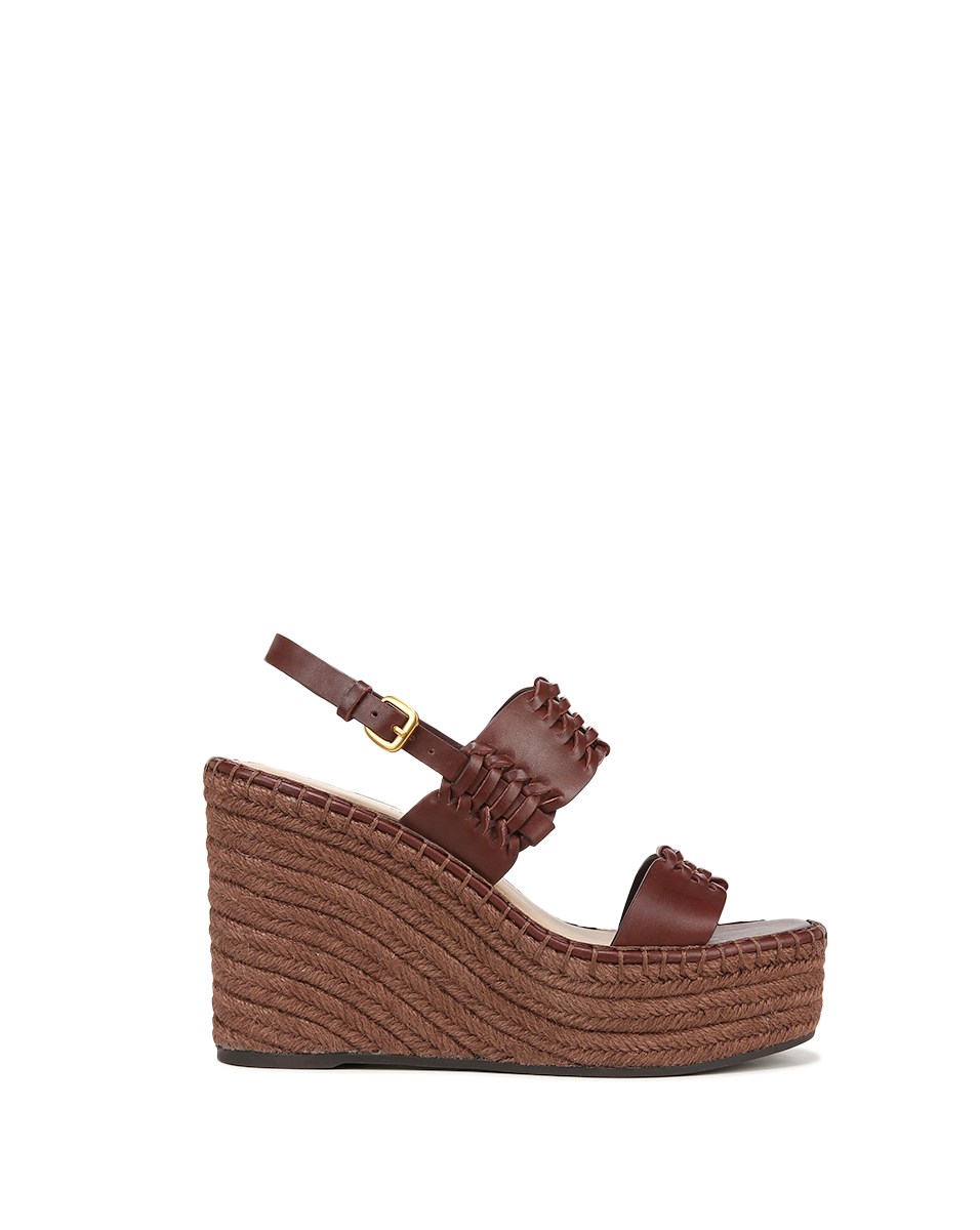 Riya Women's Raffia Wedge Sandals - Comfortable Summer Beach Shoes for Walking, Vacation & Outdoor Activities