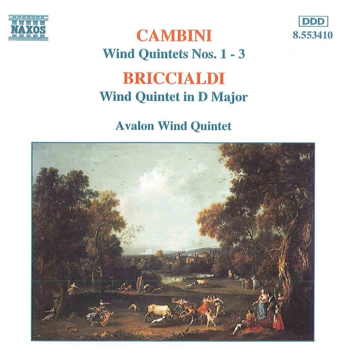 Avalon Wind Quintet - Cambini & Briccialdi Wind Quintets | Classical Music for Wind Ensemble | Perfect for Concerts, Study & Relaxation