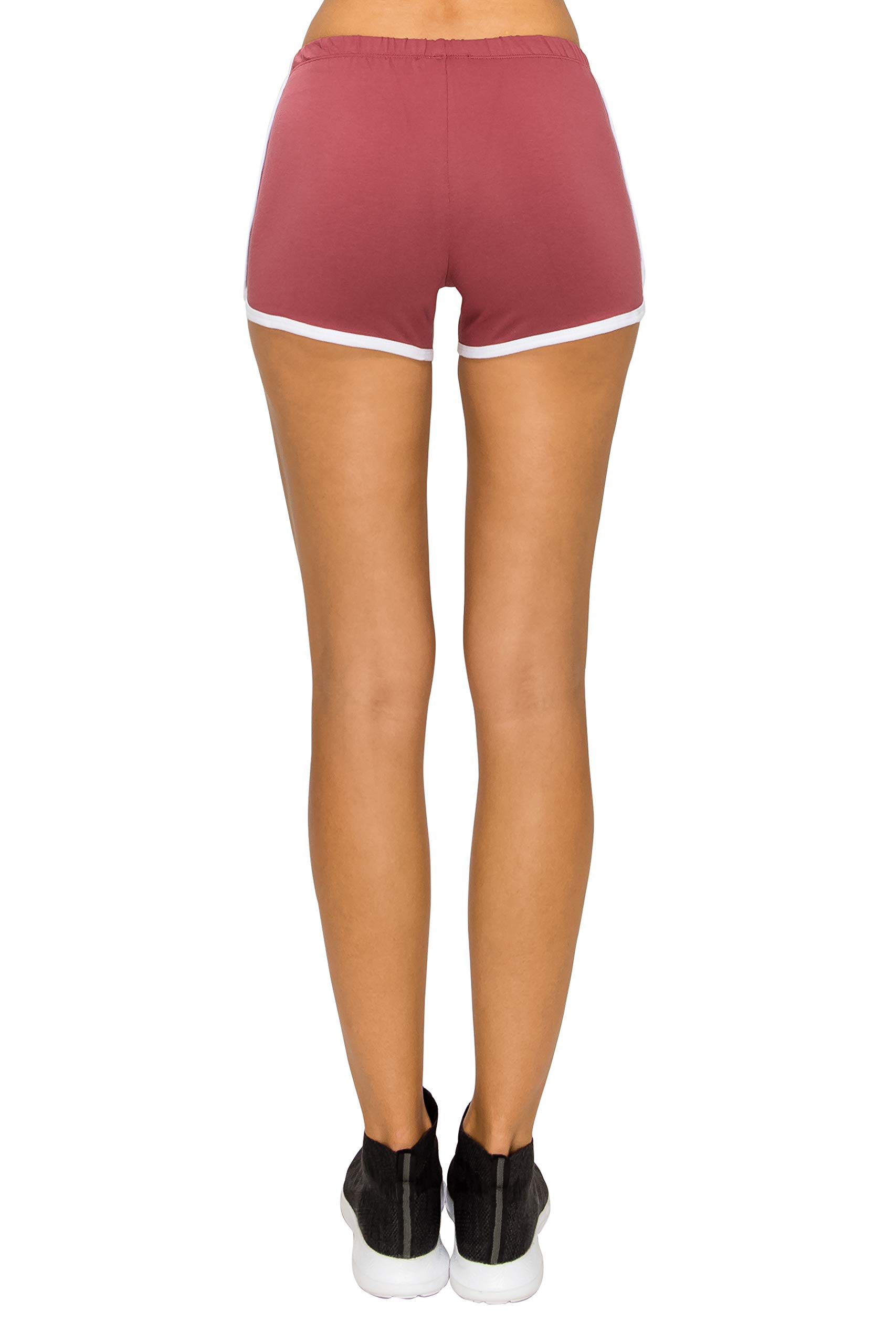 EttelLut Women's Sexy Booty Dolphin Shorts - High Waist Gym Shorts for Workout, Volleyball, Running & Yoga | Perfect for Fitness, Sports & Beach Activities