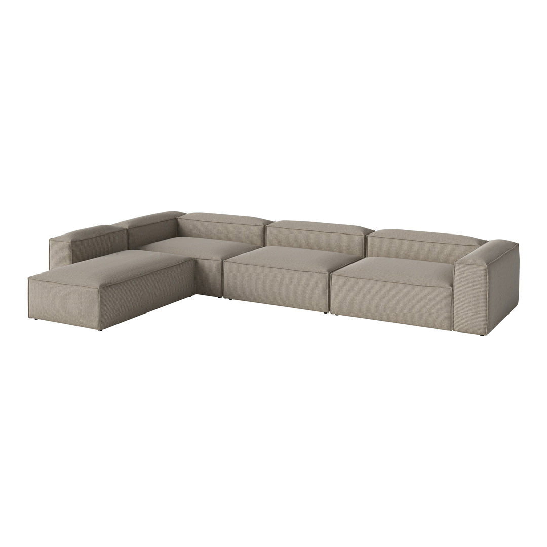 Cosima Corner Sofa with Open End - Modern L-Shaped Sectional Couch for Living Room, Lounge & Small Spaces