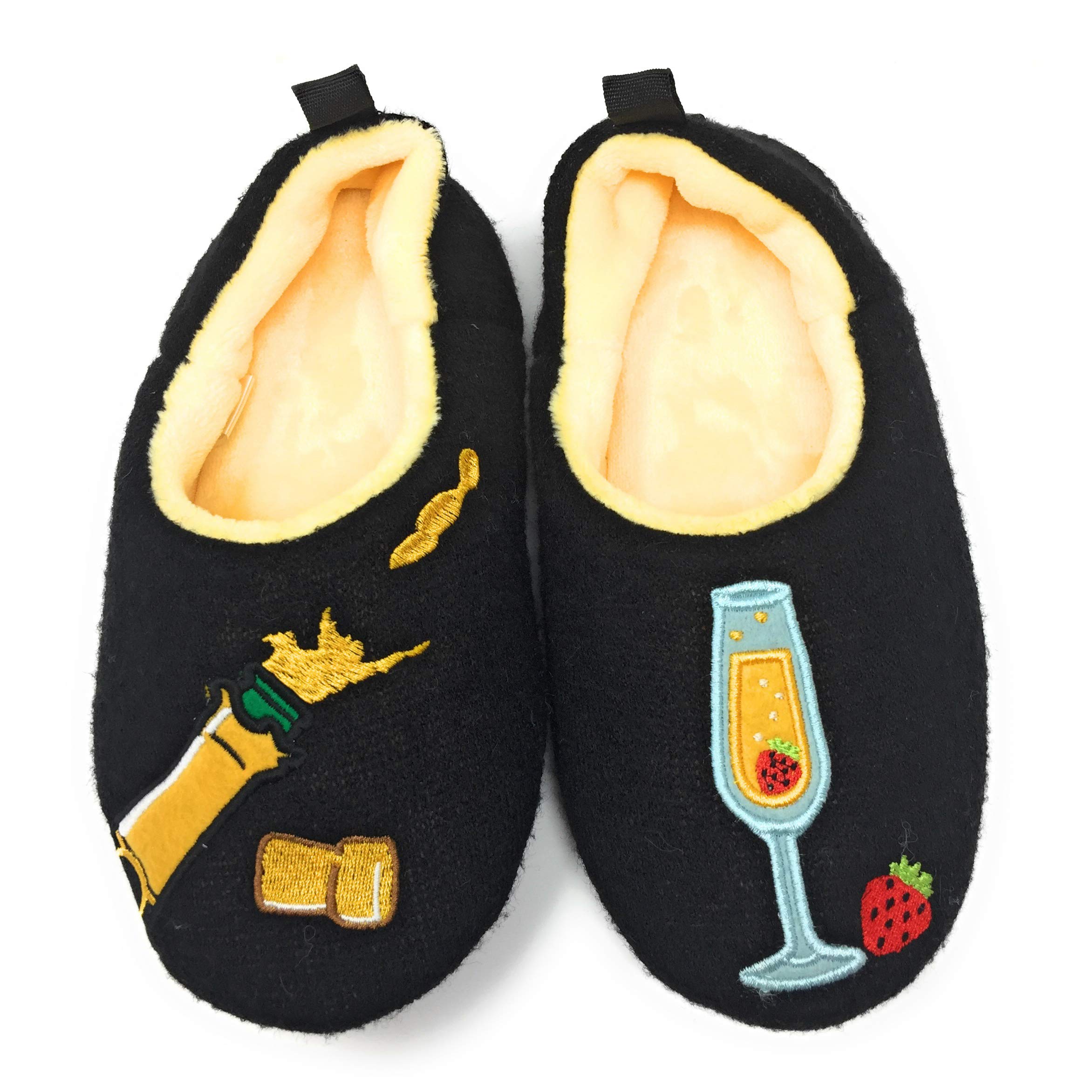 Women's Warm Fuzzy Plush Fleece Lined House Slippers - Ultra Soft & Cozy Indoor Slippers for Winter - Perfect for Home, Lounge & Relaxation