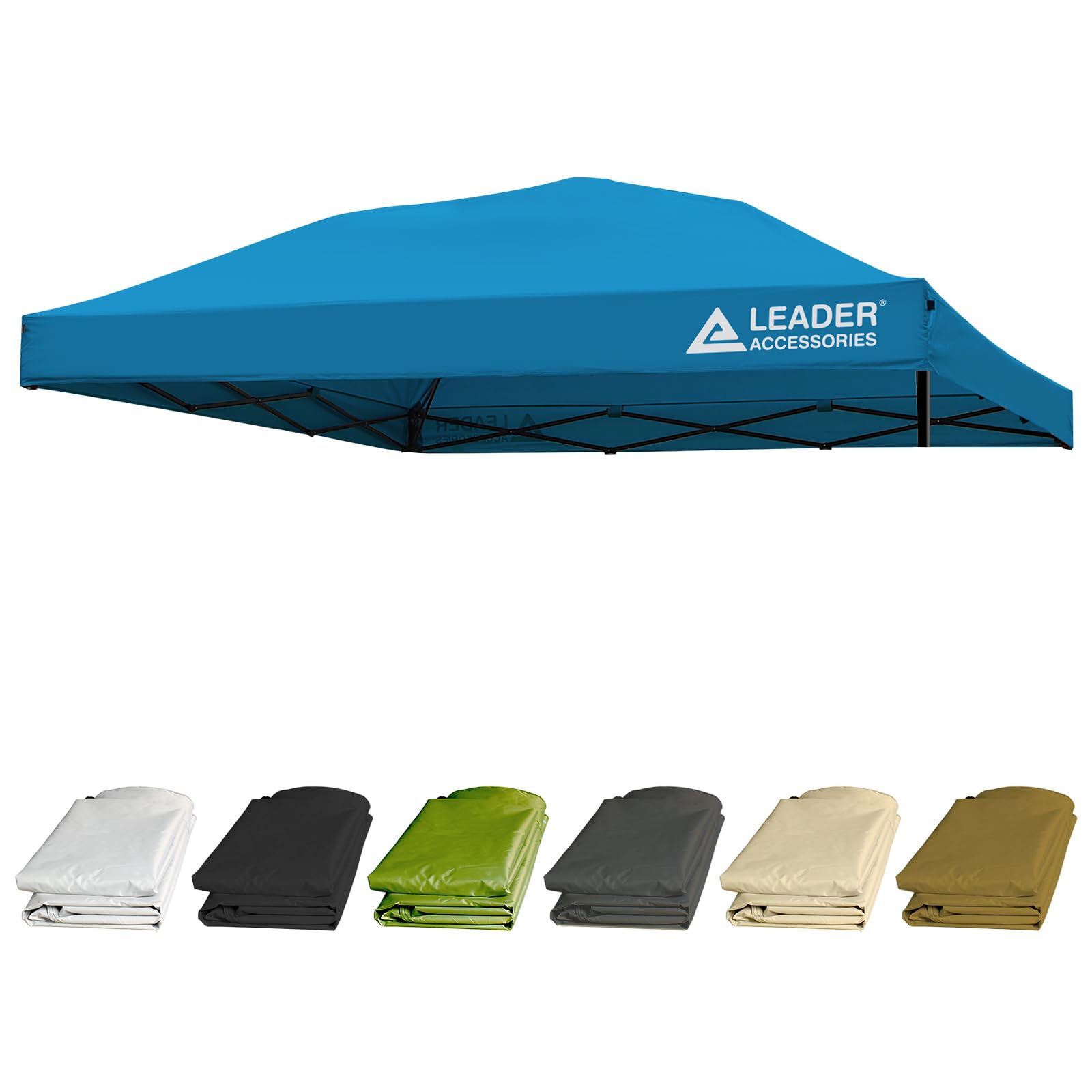 10'x10' Pop Up Canopy Replacement Top - Blue for Outdoor Events
