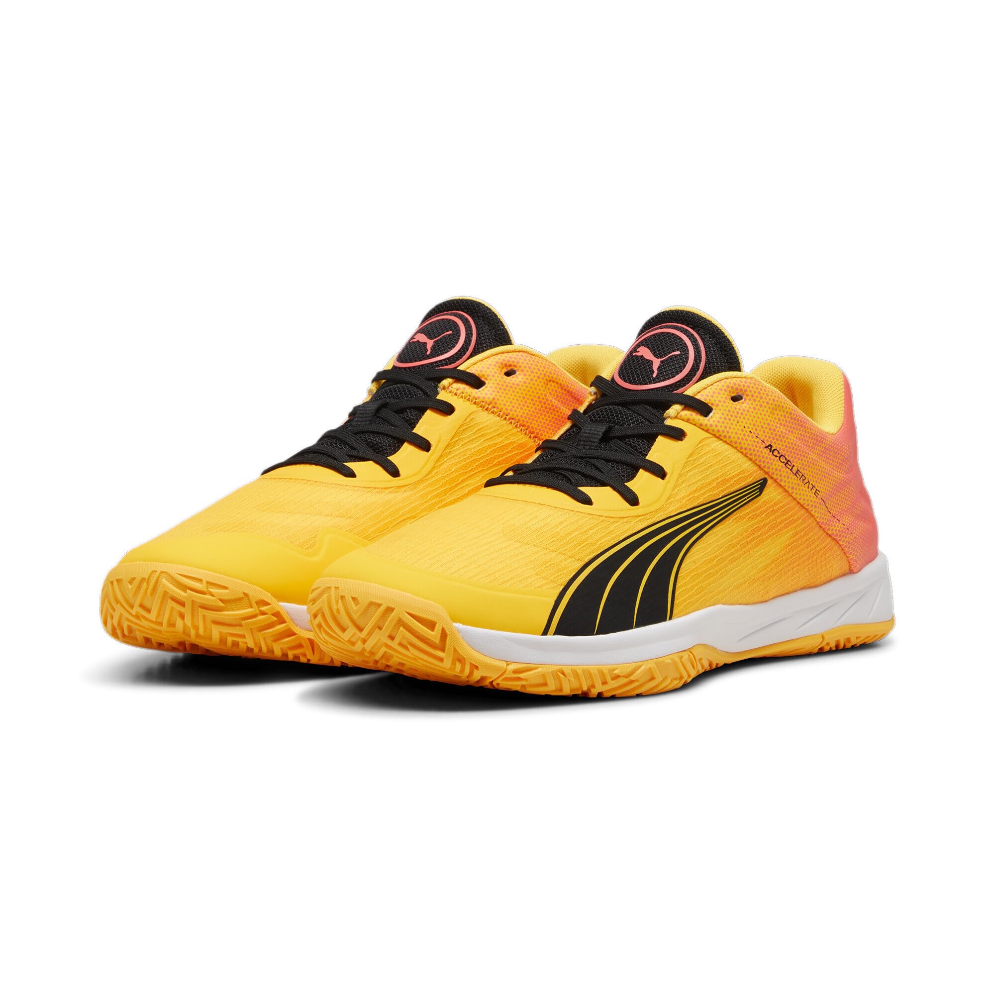 PUMA Accelerate Turbo Indoor Soccer Shoes for Men & Women - Lightweight Comfort for Training & Matches