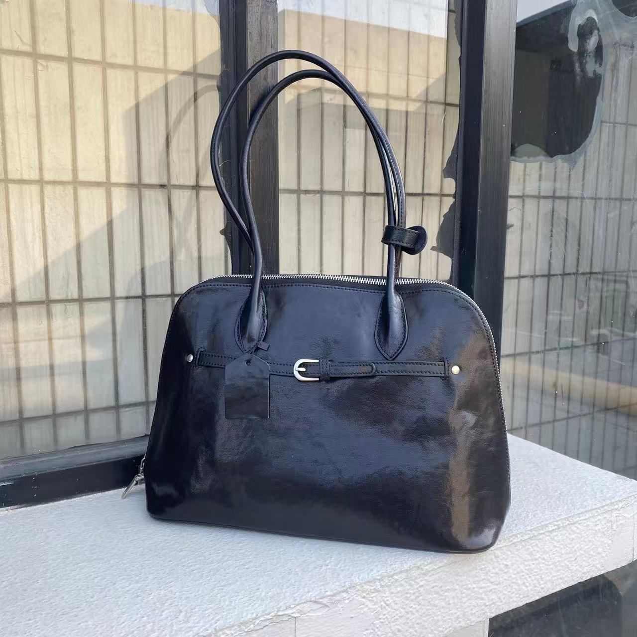 Premium Genuine Leather Crossbody Bag for Women - Stylish & Durable Handbag for Work, Travel & Everyday Use