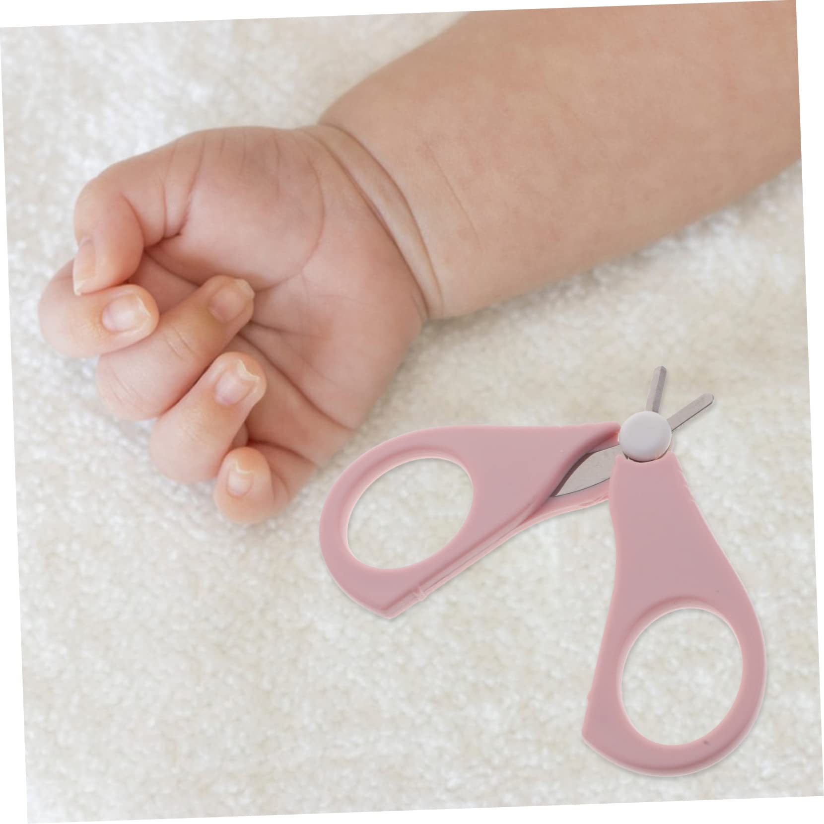 UPKOCH Baby Nail Care Kit - Safe & Gentle Newborn Nail Clippers, Scissors, File & Tweezers Set for Infants & Toddlers - Essential Baby Grooming Tools for Daily Nail Care Routine