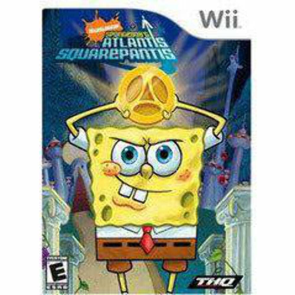Spongebob Squarepants Atlantis Squarepantis Game for Nintendo Wii - Fun Family Adventure Game for Kids & Adults, Perfect for Parties & Game Nights