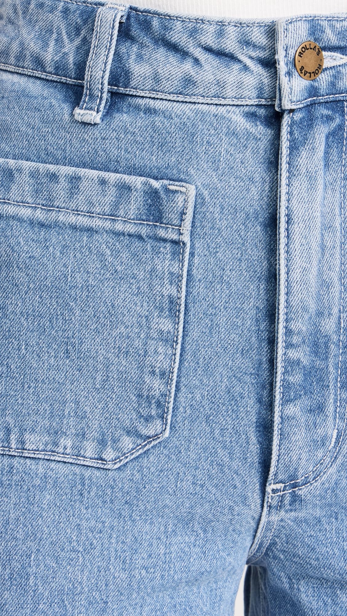 Rolla's Women's Sailor Lily Blue Jeans - High Waist Skinny Denim Pants for Casual Wear & Everyday Outfits
