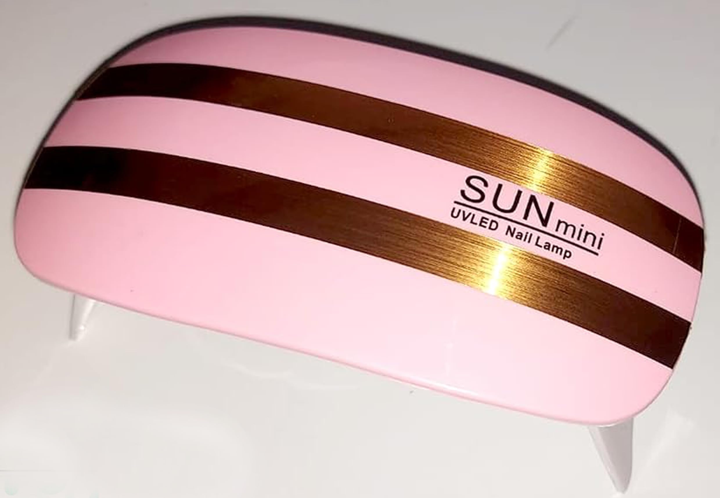 Chibro Mini UV LED Nail Lamp - Pink | Portable Pocket Size Gel Nail Dryer with USB Cable | Fast Curing for Gel Polish | Low Heat Painless Manicure Tool | Perfect for Home, Travel & Salon Use