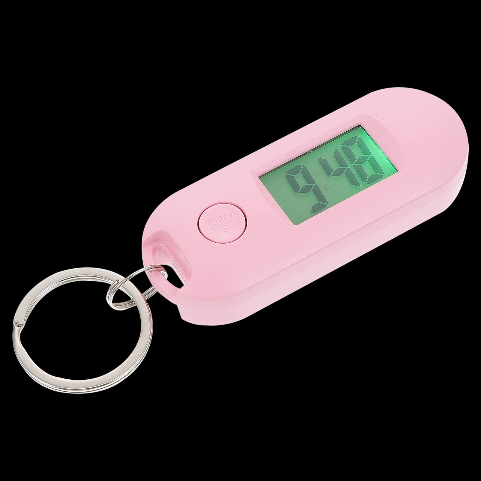 Mikikit Digital Pocket Watch with Clip and Keychain - Silent Hanging Nurse Watch for Boys, Nurses & Professionals | Perfect for Medical, School & Work Use
