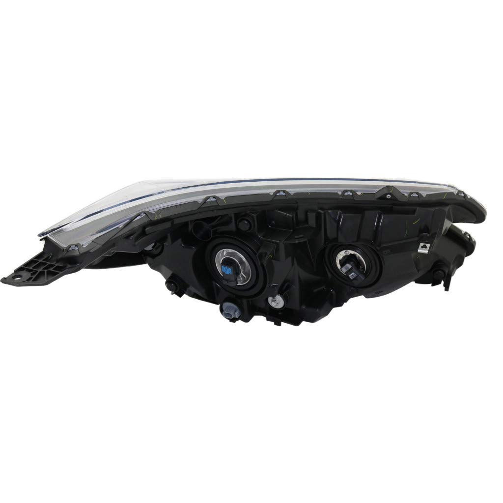 Honda CRV 2015 2016 Headlight Assembly Left Driver Side - CAPA Certified LED Daytime Running Lights for EX/EX-L Models | Part #HO2502161 33150-T1W-A01 | Perfect for Night Driving & Enhanced Visibility