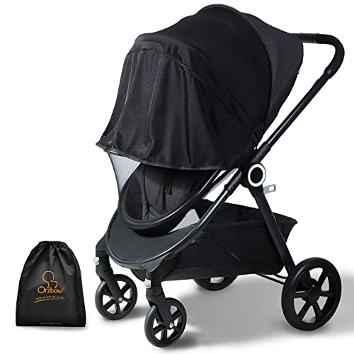 Stroller Net Shade Cover - Black