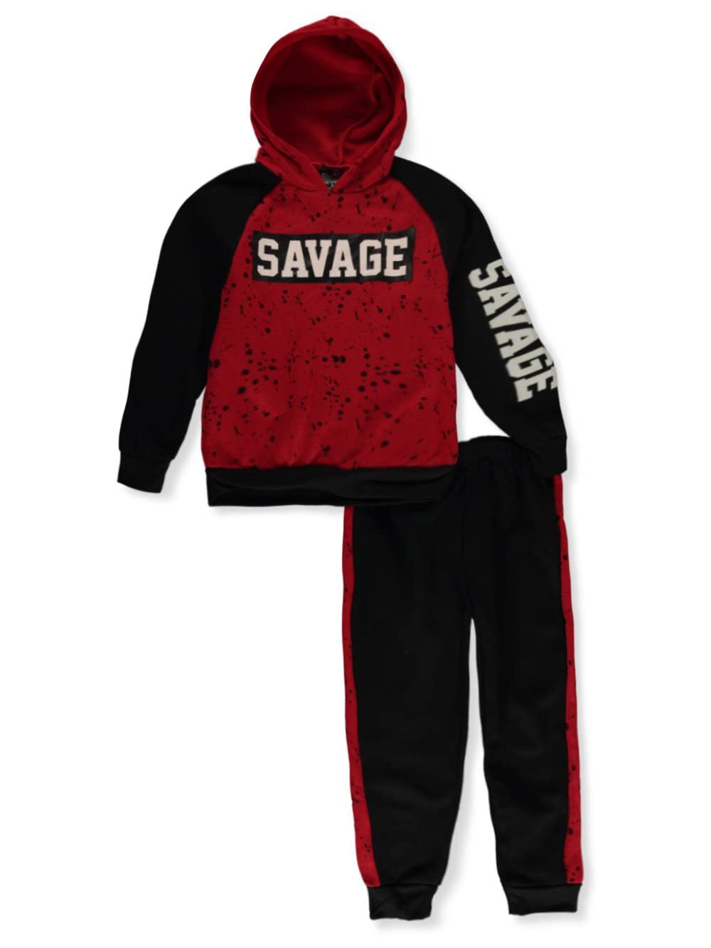 Quad Seven Boys' 2-Piece Jogger Set - Casual Play & School Outfit