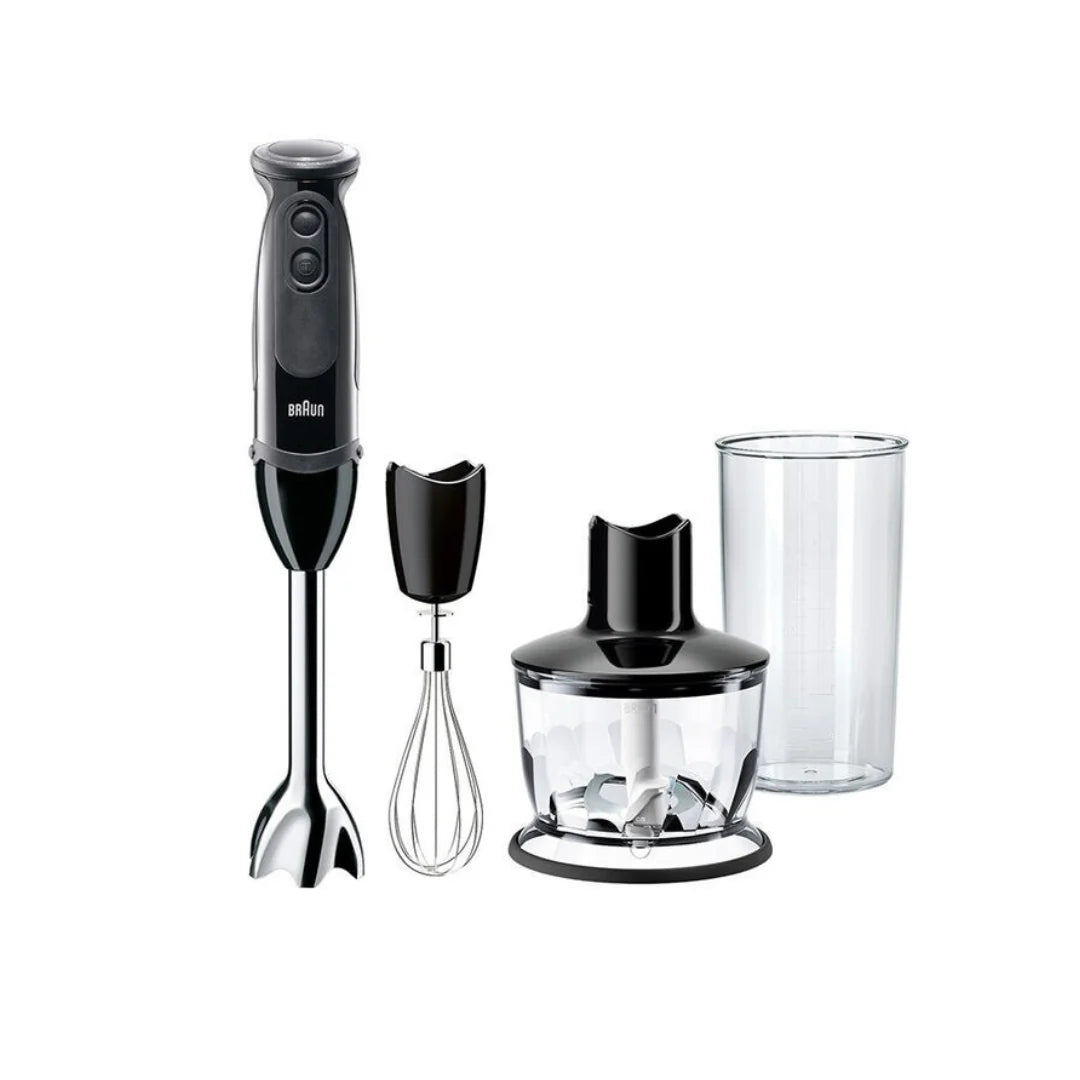Braun MultiQuick 5 Vario Hand Blender - Powerful 500W Immersion Blender with 5 Speed Settings & Whisk Attachment - Perfect for Smoothies, Soups, Sauces & Baby Food