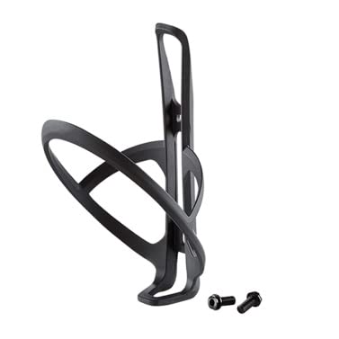 Carbon Fiber Bicycle Water Bottle Cage - Lightweight Nylon Bike Bottle Holder with Screws for Road & Mountain Bikes | Perfect for Cycling, Commuting & Outdoor Adventures