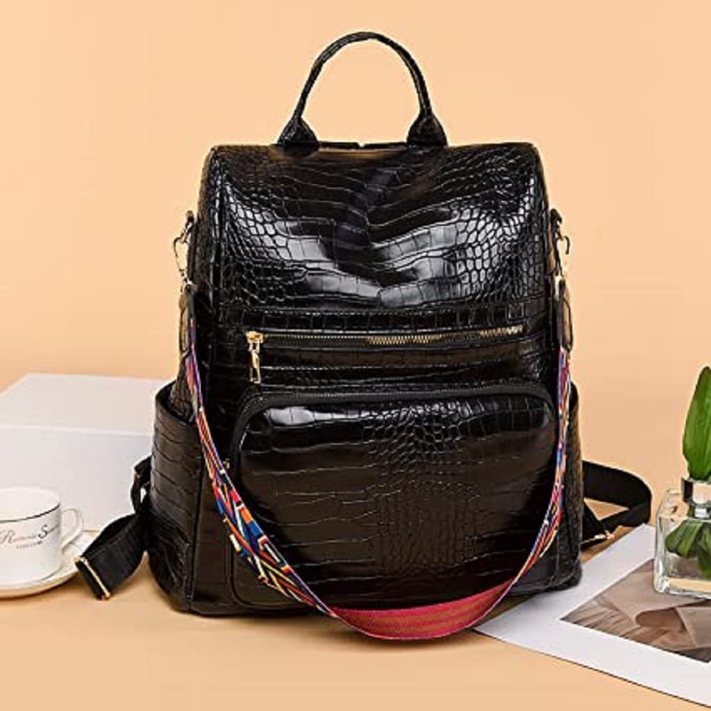 LAVISHOR Genuine Leather Backpack for Women - Stylish School Bag, Student Backpack & Travel Backpack - Perfect for College, Work & Outdoor Adventures