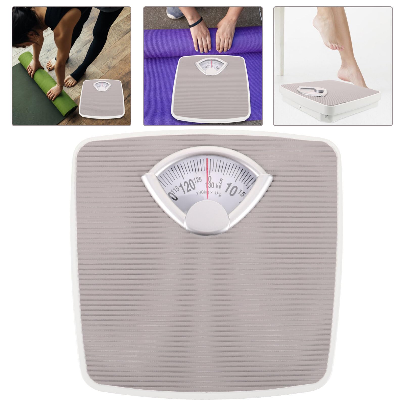 **Accurate Mechanical Bathroom Scale - Dial Weight Scale for Body Weighing | Perfect for Home, Gym & Health Tracking**