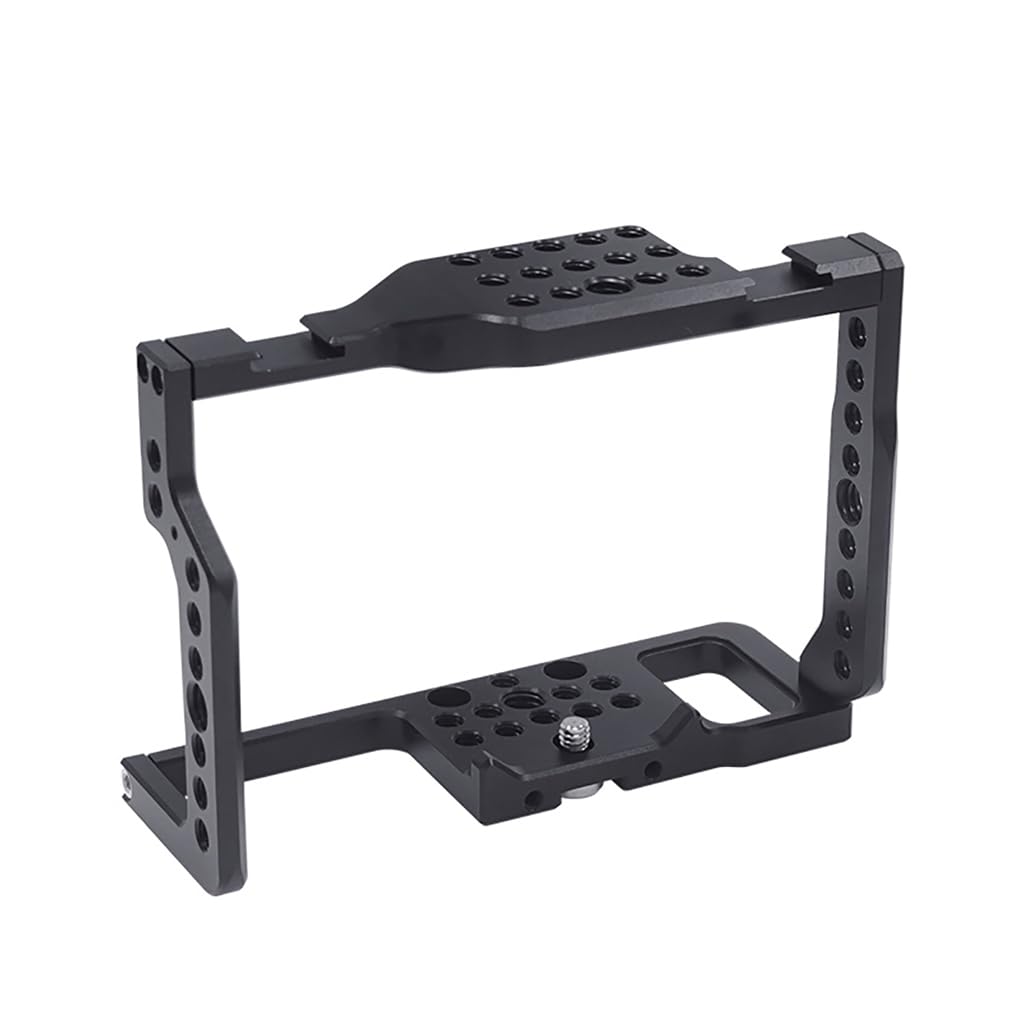 Professional Camera Cage Stabilizer & Video Rig Frame Case - Compatible with Lumix G85/G80 DSLR | Durable Protective Accessory for Film Making, Vlogging & YouTube Content Creation