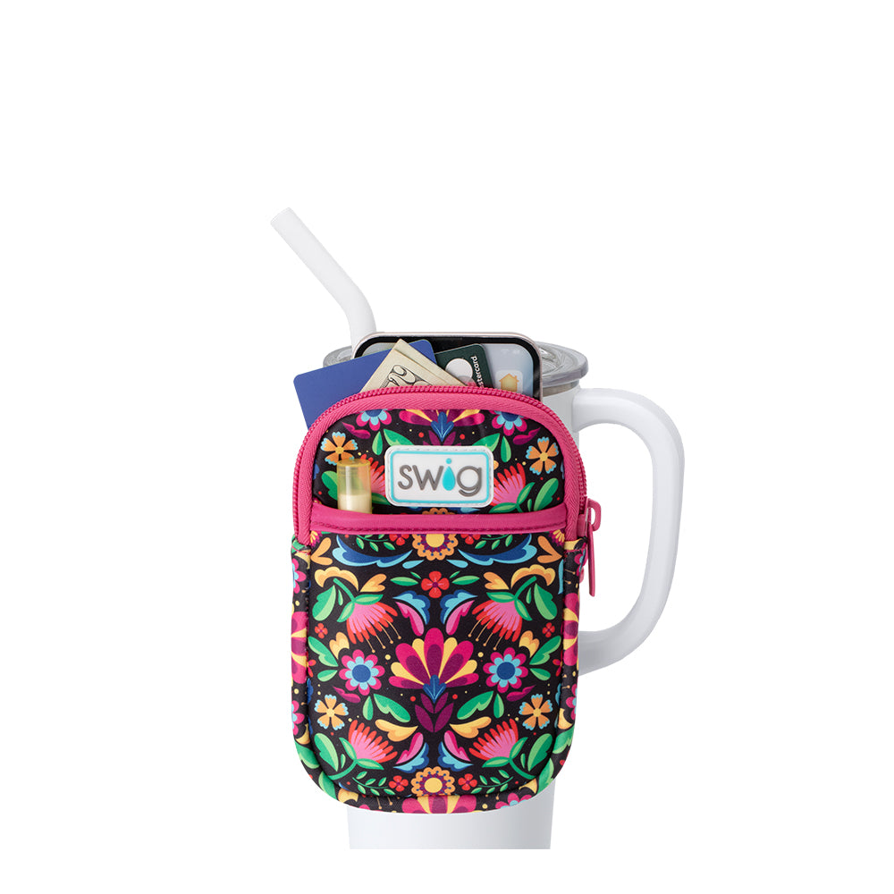 Caliente Mega Mug Pouch - Insulated Travel Coffee Cup Holder for Hot & Cold Drinks - Perfect for Commuting, Camping, and Office Use