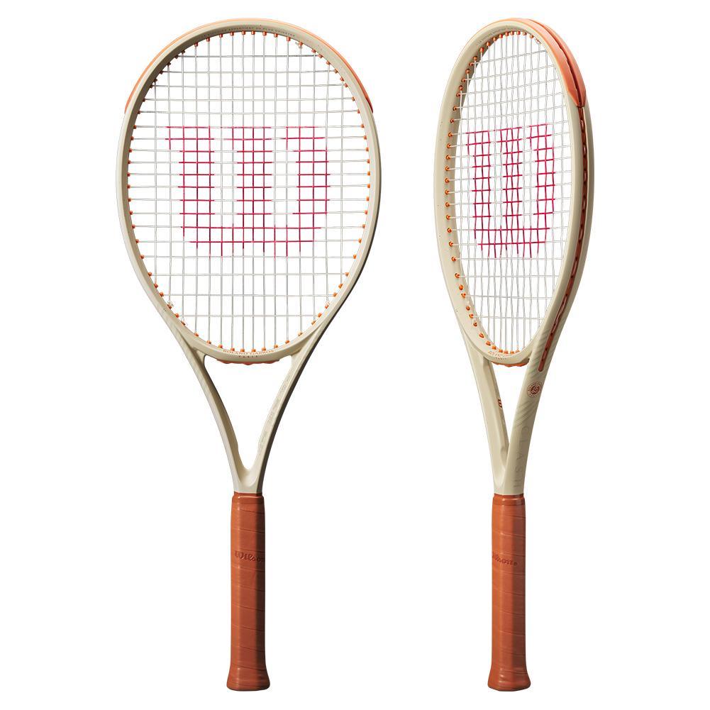 Wilson Clash 100L v2 Roland Garros 2024 Tennis Racket - Lightweight Performance Racquet for Women & Men | Perfect for Clay Courts & Tournament Play
