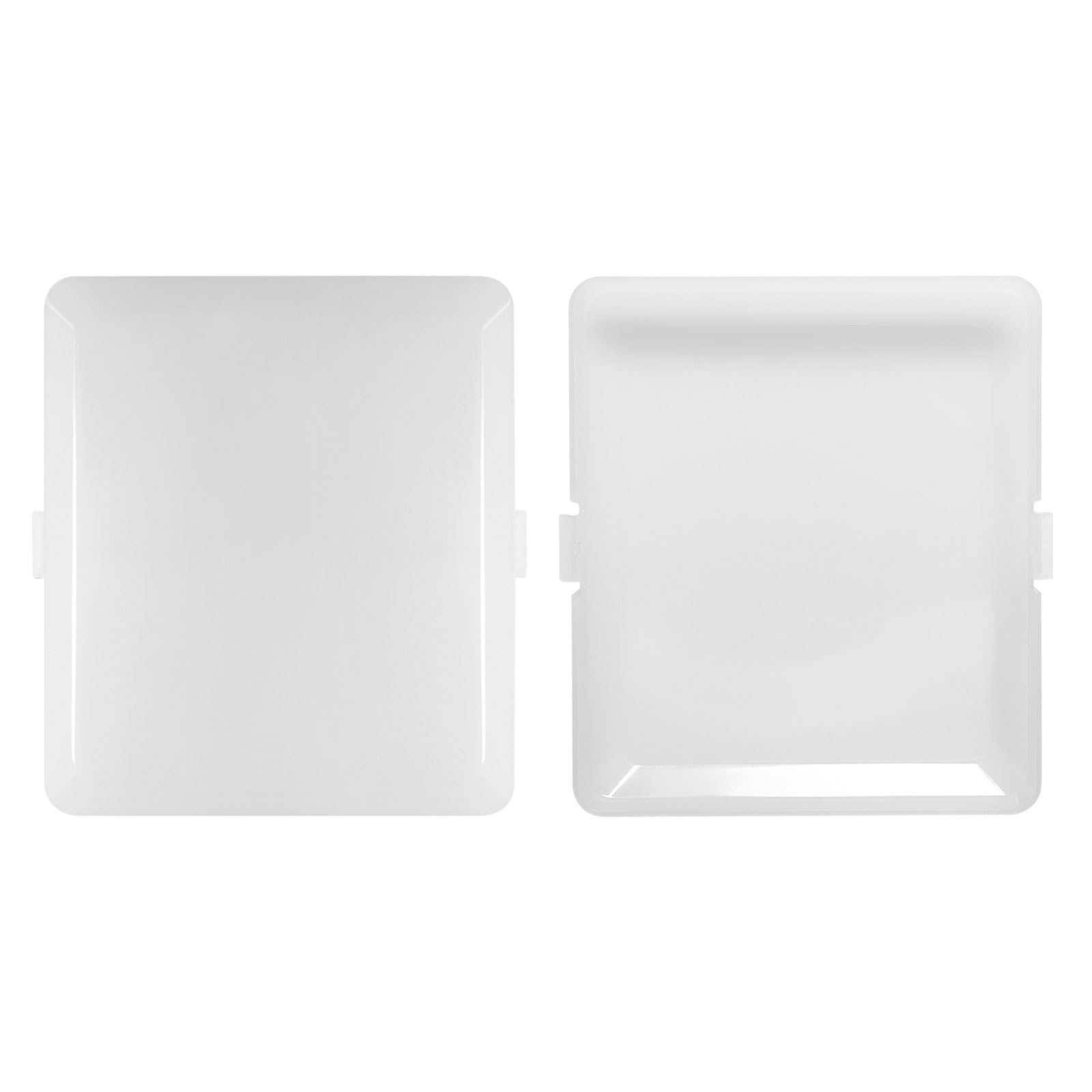 Nutone Broan Bathroom Fan Light Lens Cover Replacement (2 Pack) - Fits Models S97014094 & S97013692 - Durable Vent Fan Grille Cover for Bathroom, Kitchen, Laundry Room Exhaust Fans