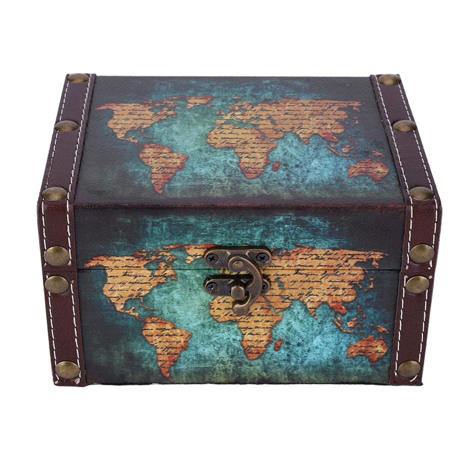 Rosvola Wooden Jewelry Storage Box for Books & Bible - Home & Office Organizer