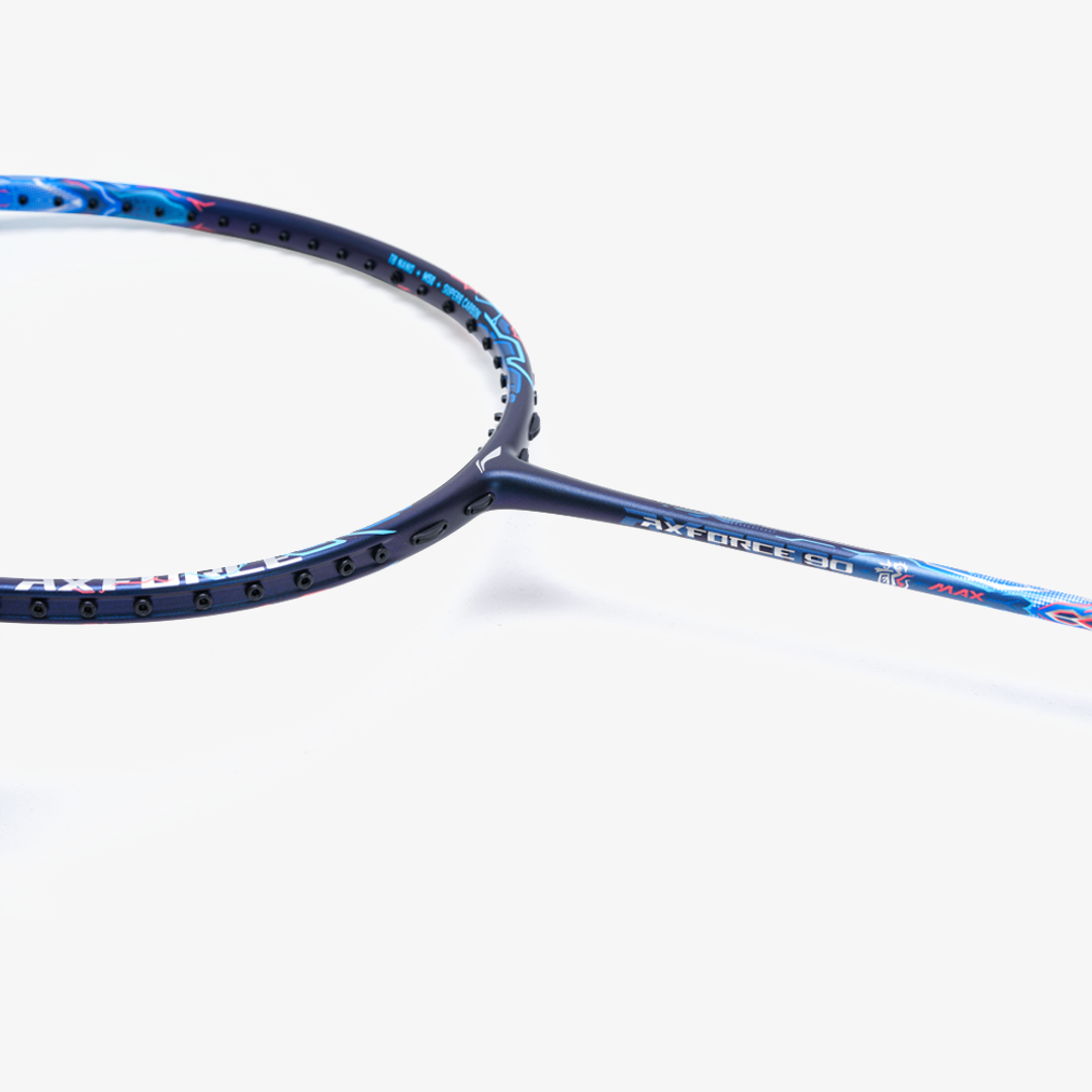 Li Ning Axforce 90 Dragon Max Badminton Shoes - Navy/Blue - Lightweight & Durable for Professional Players - Perfect for Indoor Court Sports & Training