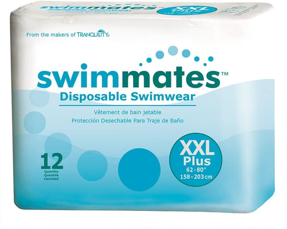 Unisex Adult Swim Brief - Quick Dry Tear Away Seams Swimmates™ Pull On for Men & Women - Perfect for Swimming, Beach, Pool, and Water Sports (2844, 2845, 2846, 2847, 2848)