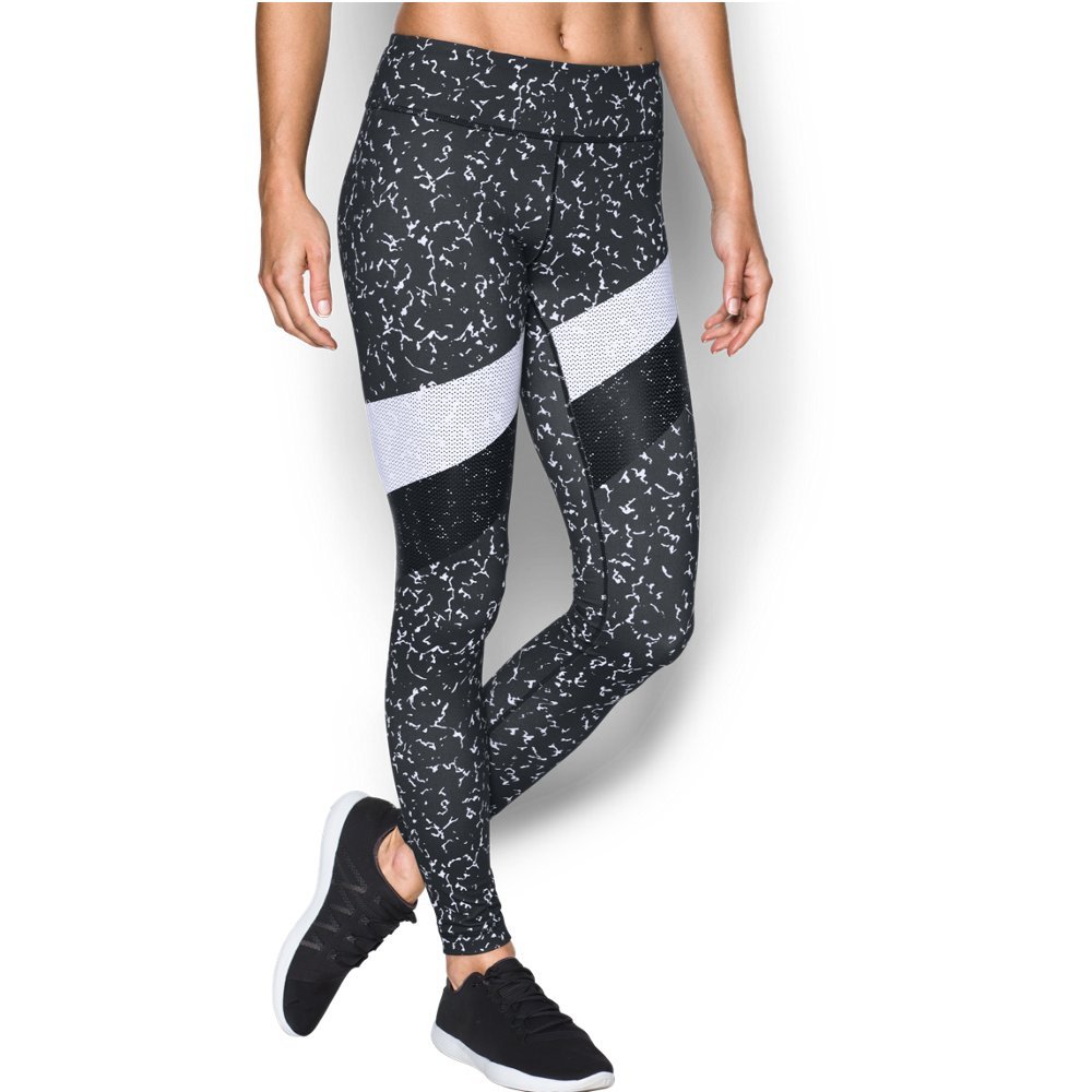 Under Armour Women's Mirror Marble Stripe Leggings - High Waist Yoga Pants for Workout, Running & Gym - Moisture Wicking & 4-Way Stretch Athletic Tights (Perfect for Yoga, Pilates & Lounge Wear)