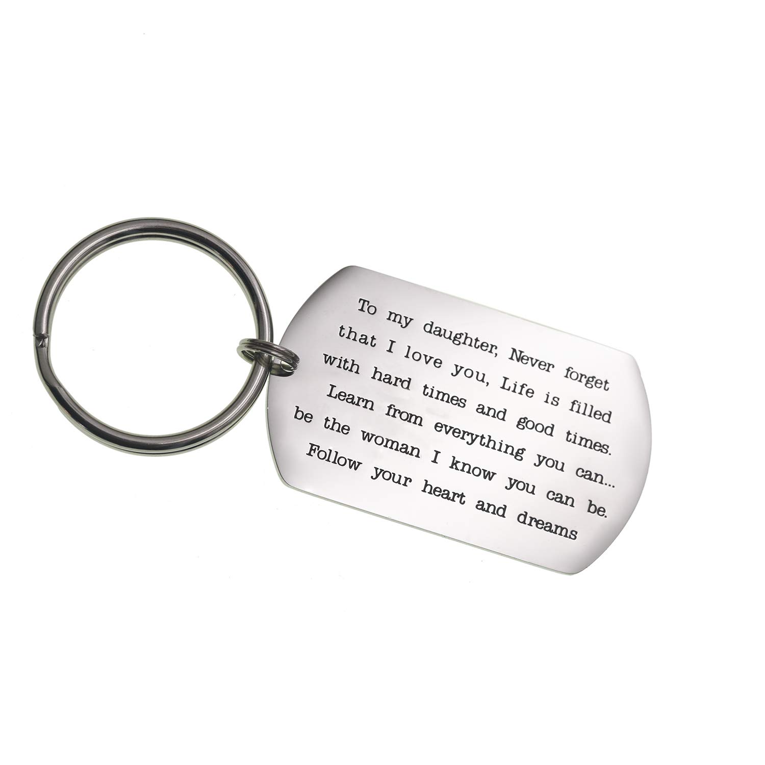 Personalized Military Keychain Gift for Son or Daughter - Army Graduation Present, Family Keepsake - Perfect for Deployments, Homecomings & Special Occasions