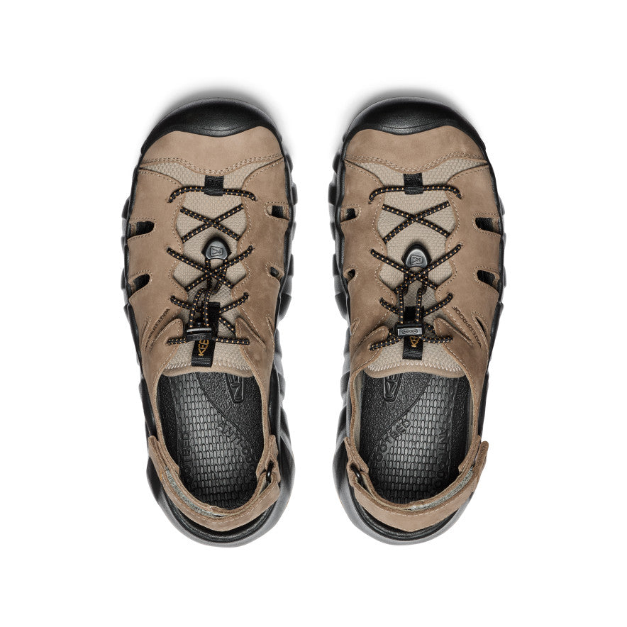 Men's Hyperport Fisherman Leather Sandal - Brindle/Oak Buff | Comfortable & Durable Outdoor Sandals for Hiking, Beach & Casual Wear