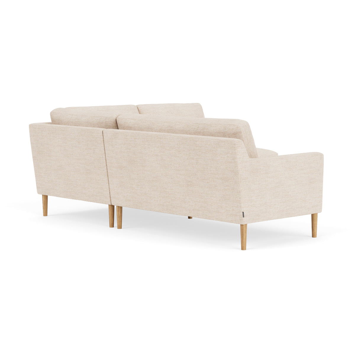 Astha Fabric Right Corner Sofa - Modern L-Shaped Sectional Couch for Living Room, Home Theater & Small Spaces | Comfortable & Stylish Lounge Furniture